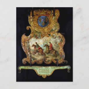 Cartão Postal Sinal para o Correio Real de Chantilly