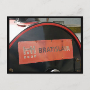 Cartão Postal sinalização de bratislava