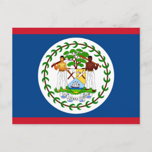 Cartão postal Sinalizador Belize