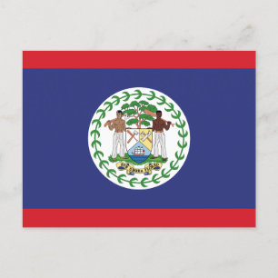 Cartão Postal Sinalizador Belize