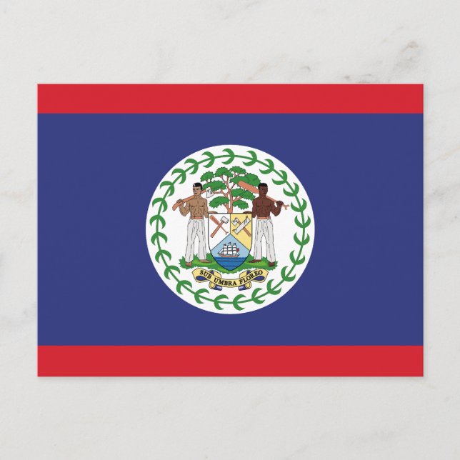 Cartão Postal Sinalizador Belize (Frente)