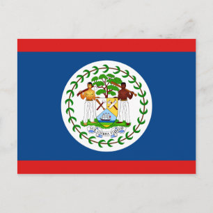 Cartão postal Sinalizador Belize