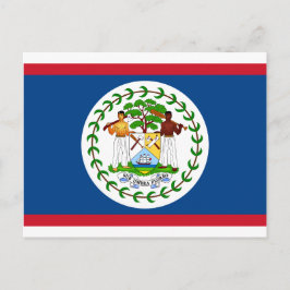 Cartão Postal Sinalizador Belize