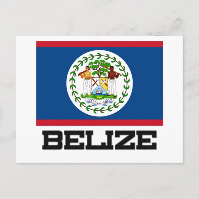 Cartão Postal Sinalizador Belize (Frente)