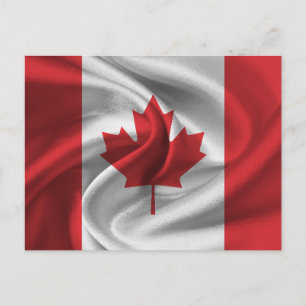 Cartão Postal Sinalizador Canadá