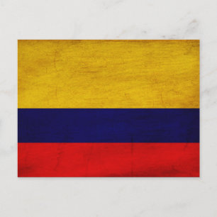 Cartão Postal Sinalizador Colômbia