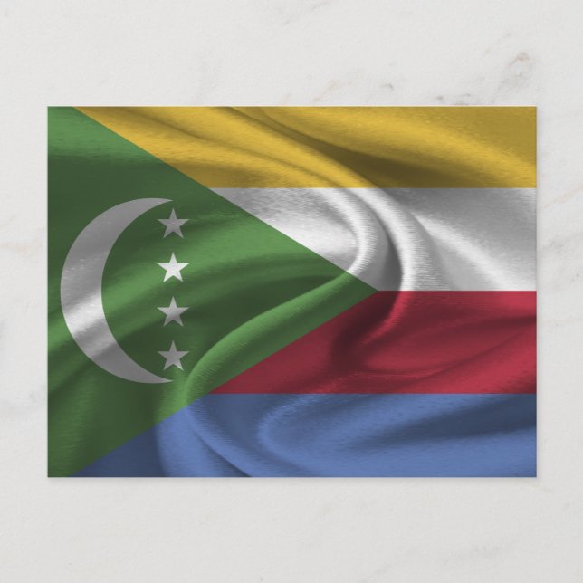 Cartão Postal Sinalizador Comores (Frente)
