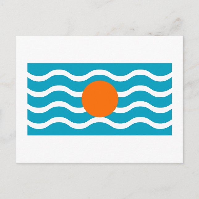 Cartão Postal Sinalizador da Federação das Índias Ocidentais (Frente)