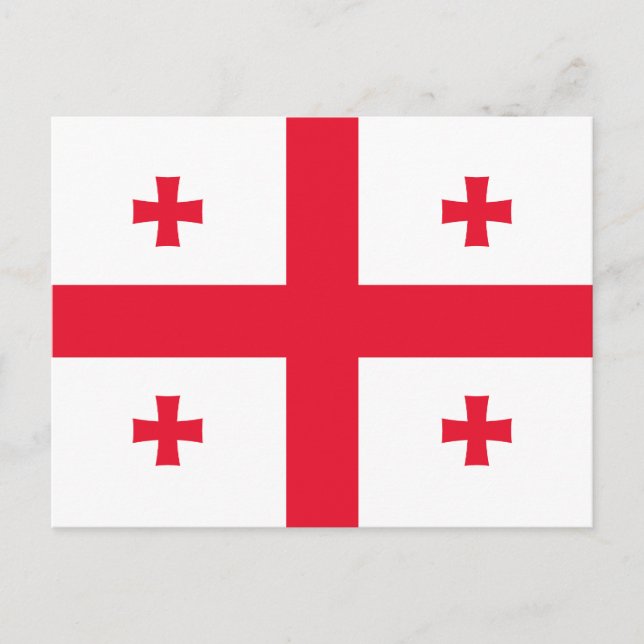 Cartão Postal Sinalizador da Geórgia (Frente)