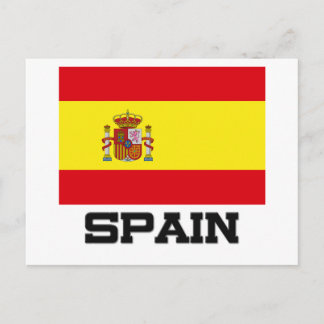 Cartão Postal Sinalizador de espanha