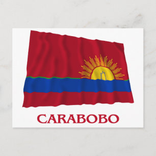 Cartão Postal Sinalizador de Onda Carabobo com Nome