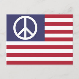 Cartão Postal Sinalizador de Paz dos Estados Unidos