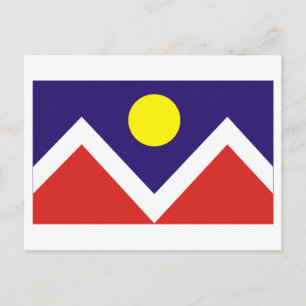 Cartão Postal Sinalizador Denver