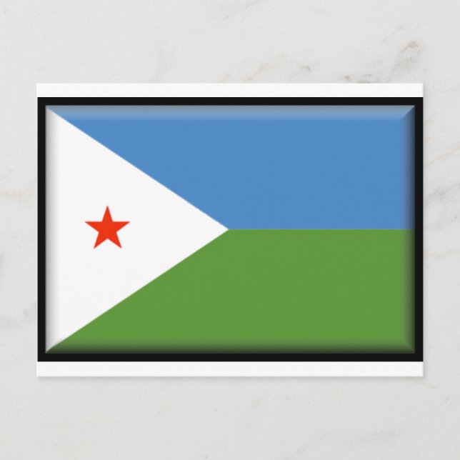 Cartão Postal Sinalizador Djibouti (Frente)