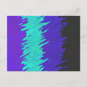 Cartão Postal Sinalizador do Orgulho do Abstrato Alexigender Tri