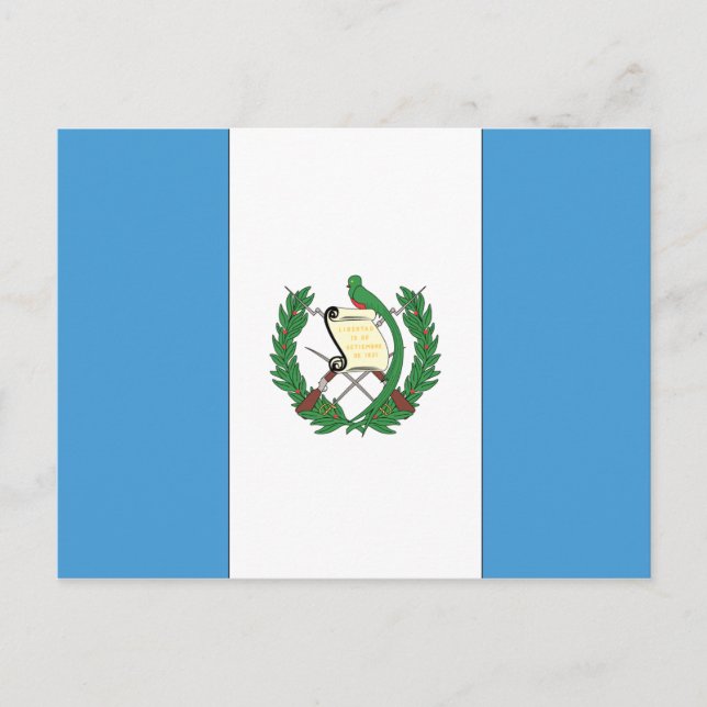 Cartão Postal Sinalizador Guatemala (Frente)
