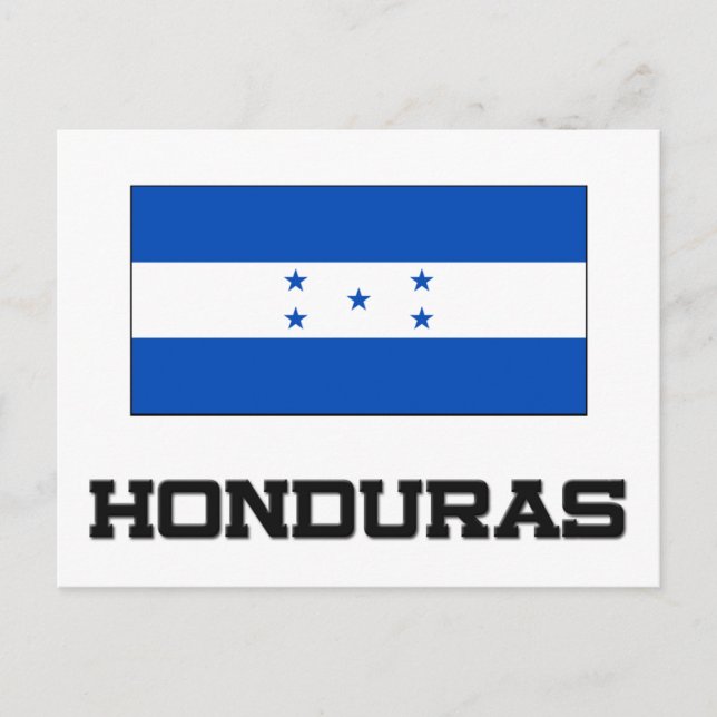 Cartão Postal Sinalizador Honduras (Frente)