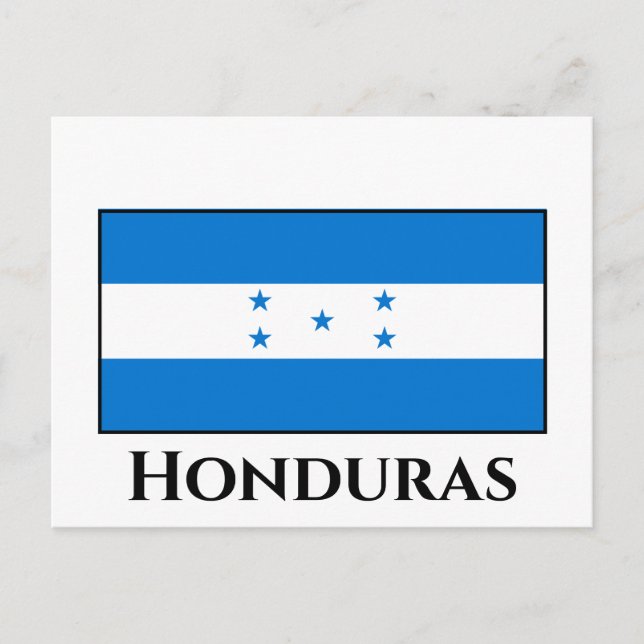 Cartão Postal Sinalizador Honduras (Frente)