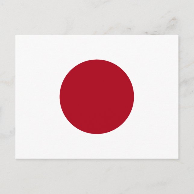 Cartão Postal Sinalizador Japonês (Frente)