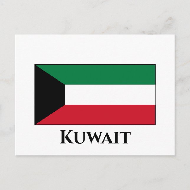 Cartão Postal Sinalizador Kuwait (Frente)