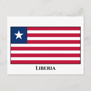 Cartão Postal Sinalizador Libéria