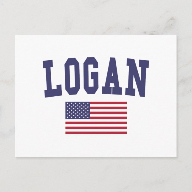Cartão Postal Sinalizador Logan US (Frente)