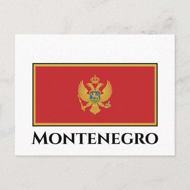 Cartão Postal Sinalizador Montenegro (Frente)