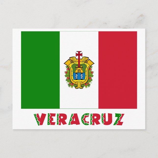 Cartão Postal Sinalizador não oficial Veracruz (Frente)