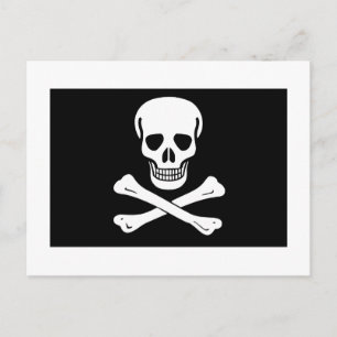 Cartão Postal Sinalizador Pirate