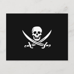 Cartão Postal Sinalizador Pirate