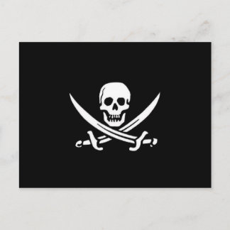 Cartão Postal Sinalizador Pirate