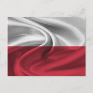 Cartão Postal Sinalizador Polônia