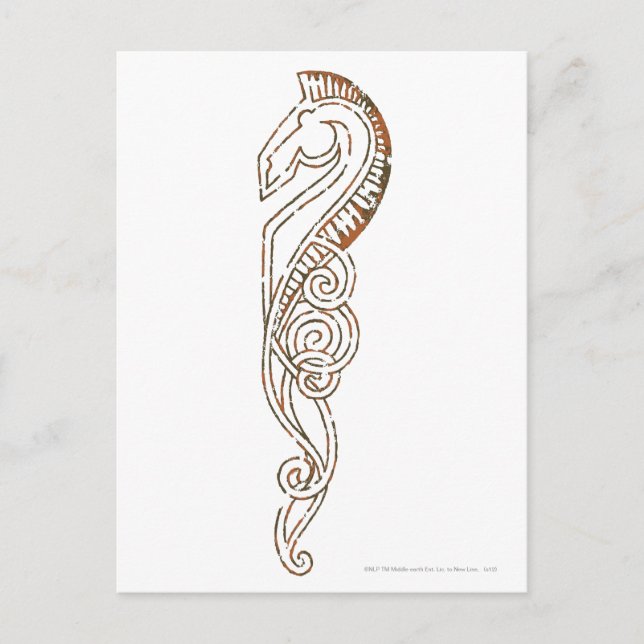 Cartão Postal Sinalizador Rohirrim (Frente)