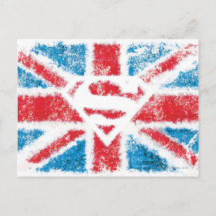 Cartão Postal Sinalizador S-Shield sobre Textura