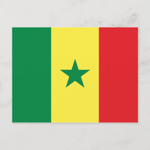 Cartão Postal Sinalizador Senegal
