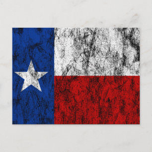 Cartão Postal sinalizador texas