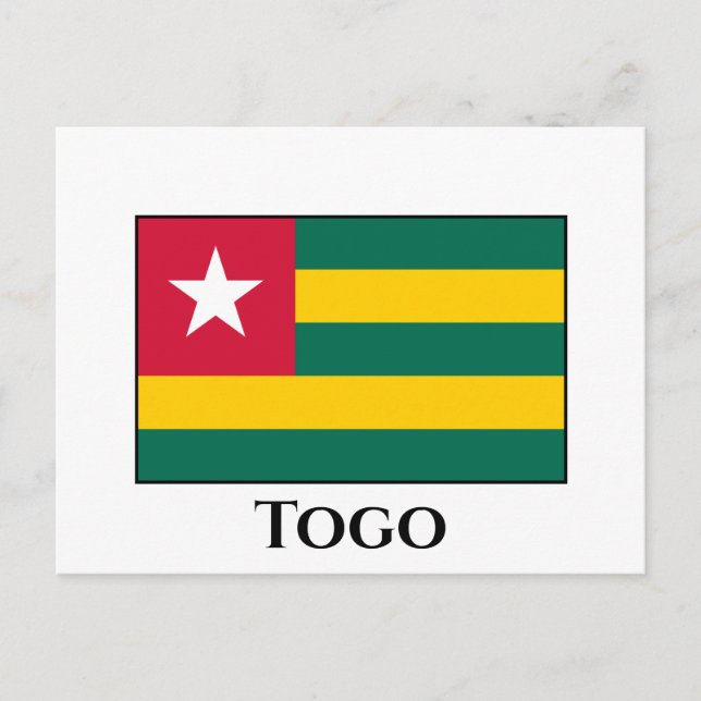 Cartão Postal Sinalizador Togo (Frente)