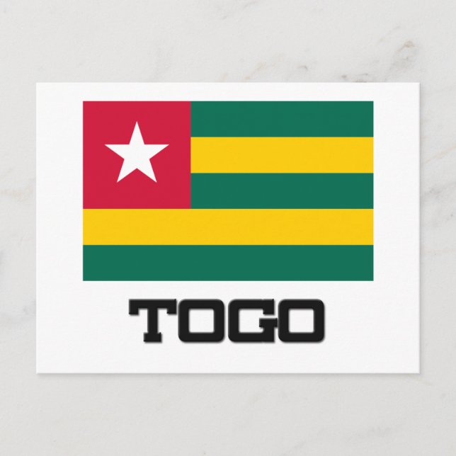Cartão Postal Sinalizador Togo (Frente)