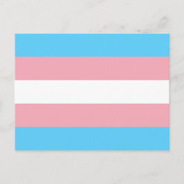 Cartão Postal Sinalizador Trans Pride (Orgulho Transgênero)