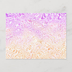 Cartão Postal Sinalizador Trixic Abstrato do Trixic Boho