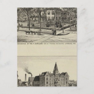 Cartão Postal Sinclair Residence, Kansas