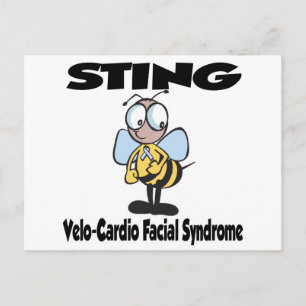 Cartão Postal Síndrome Velocardiofacial STING