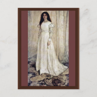Cartão Postal Sinfonia No 1 Em Wiess Girls In White Por James Ab