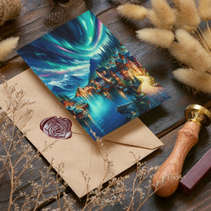 Cartão Postal Sinfonia Noturna: Lago Serenity