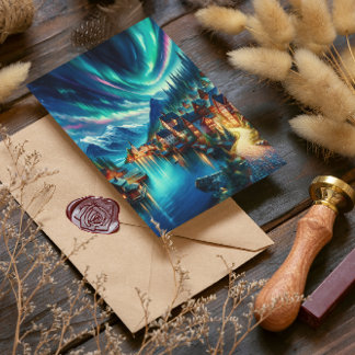 Cartão Postal Sinfonia Noturna: Lago Serenity