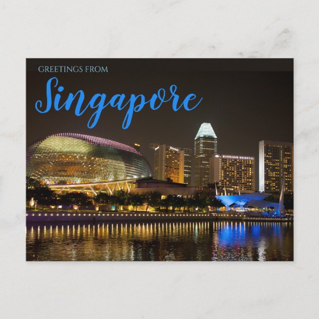 Cartão Postal Singapore Postcard (Frente)