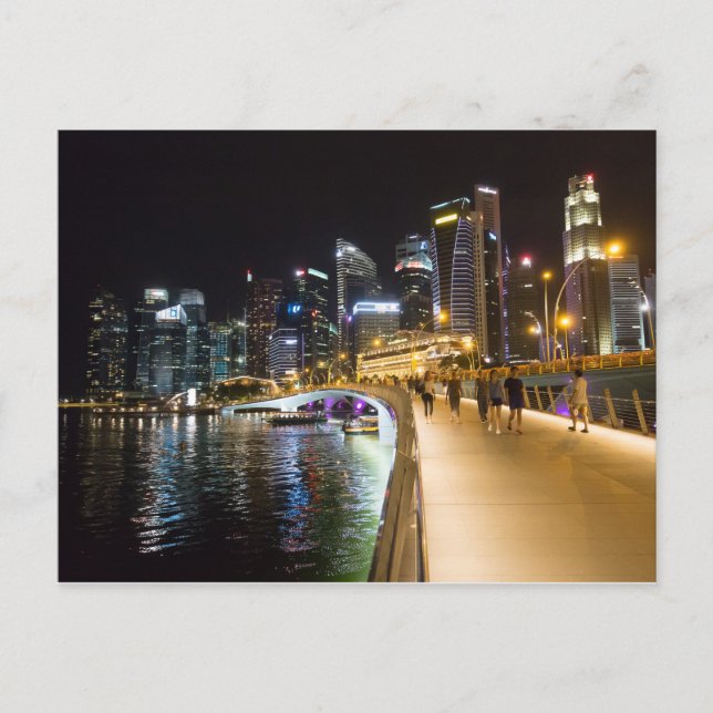 Cartão Postal Singapura (Frente)