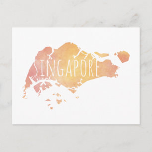 Cartão Postal Singapura