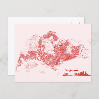 Cartão Postal Singapura