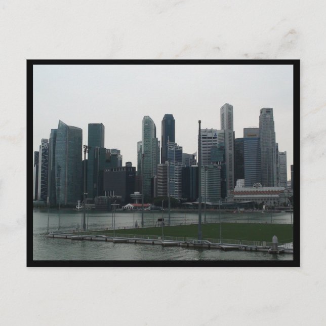 Cartão Postal Singapura (Frente)